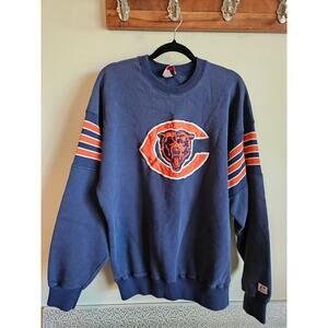 Men's Vintage Chicago Bears Crew Neck Sweatshirt
